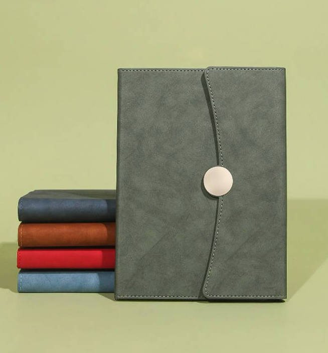 tri fold business notebook