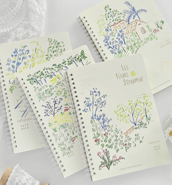 jungle walk spiral bound notebook