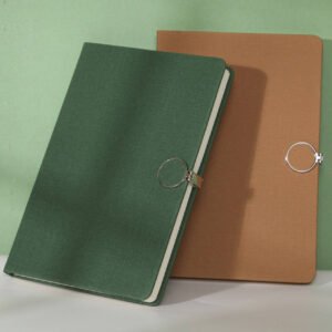 extra thick notebook with magnetic snap closure
