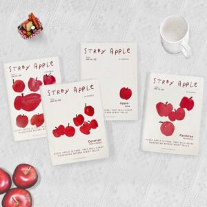 stray apple soft cover ruled notebook