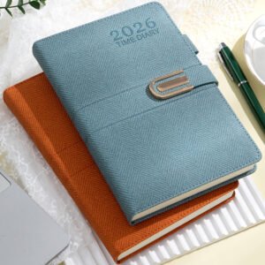 2026 textured daily planner notebook
