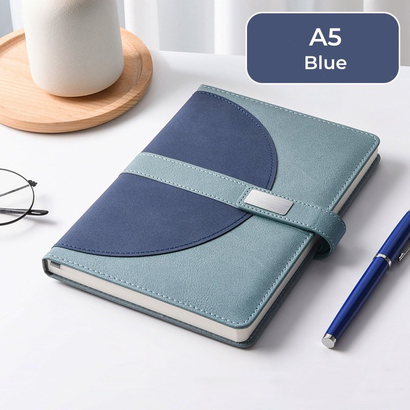 Contrast Panels Magnetic Snap Business Notebook | Custom Notebook ...