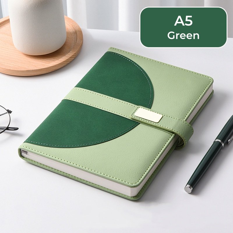 Contrast Panels Magnetic Snap Business Notebook | Custom Notebook ...
