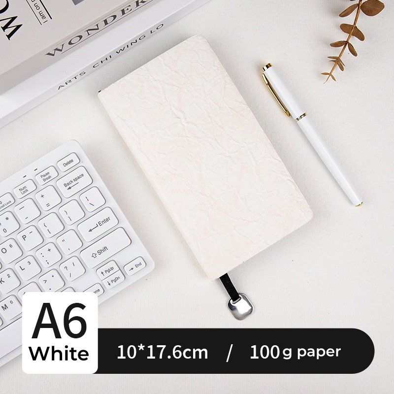 Paper Texture PU Leather Pocket Notebook - SnowInk Printing-notebook ...