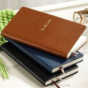 portable soft pu leather to do list planner