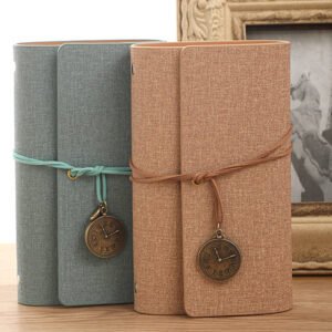 vintage pendant loose leaf journal planner