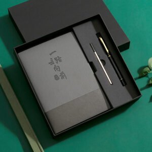 patchwork business notebook gift set