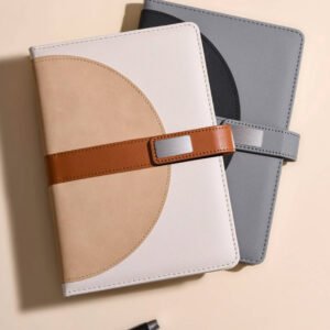 contrast panels magnetic snap business notebook
