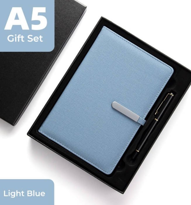 minimalist magnetic clasp business notebook gift box