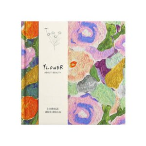Art Oil Painting Fabric Cover Blank Sketch Journal Planner