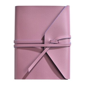 A6 Wrap-Around Strap Closure Blank Notebook Travel Journal